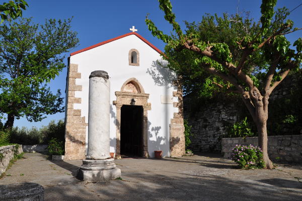 Agia Paraskevi church in Argiroupolis Crete Greece