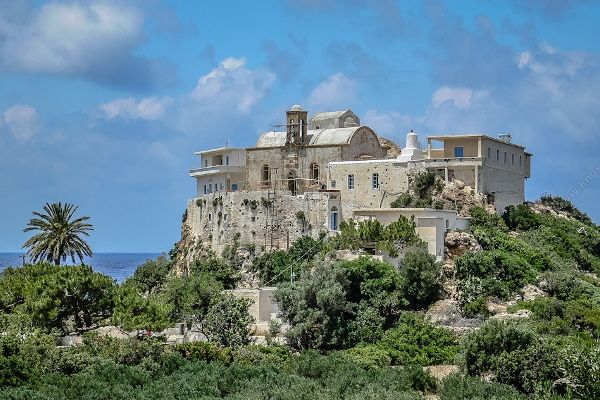 Chrissoskalitissa Monastery near Elafonissi Crete