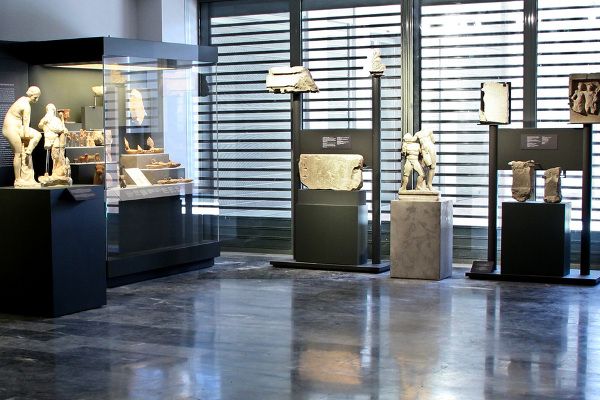 Das archäologische Museum in Eleftherna