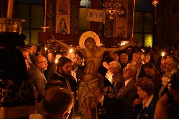 Gründonnerstag,  Ölsalbung Christi